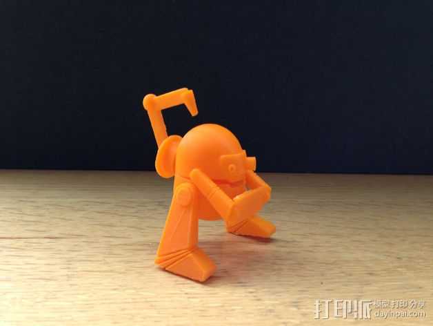 LEO 机器人 3D打印模型渲染图
