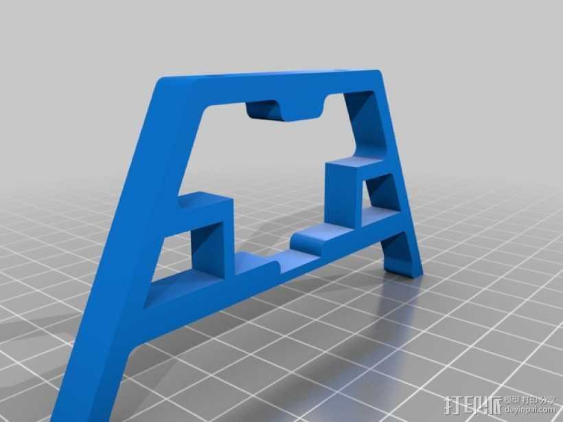 起落架 3D打印模型渲染图
