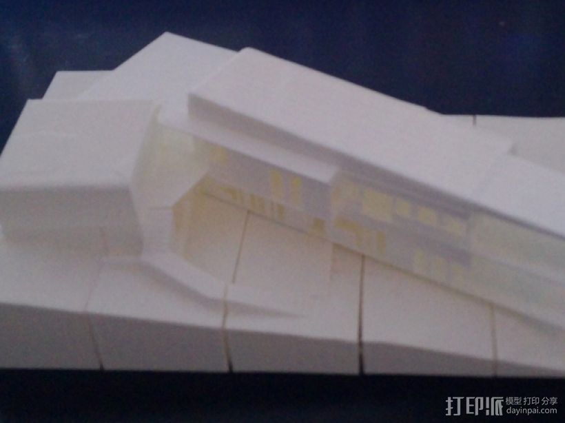 澳洲联储大厦模型 3D打印模型渲染图