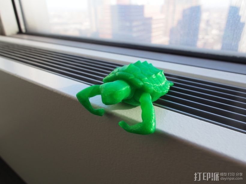 健壮的海龟 3D打印模型渲染图
