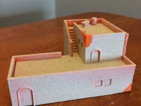 沙漠之家 建筑模型