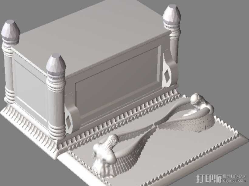 约柜 盒子 3D打印模型渲染图