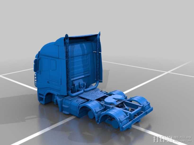 Iveco依维柯卡车 3D打印模型渲染图