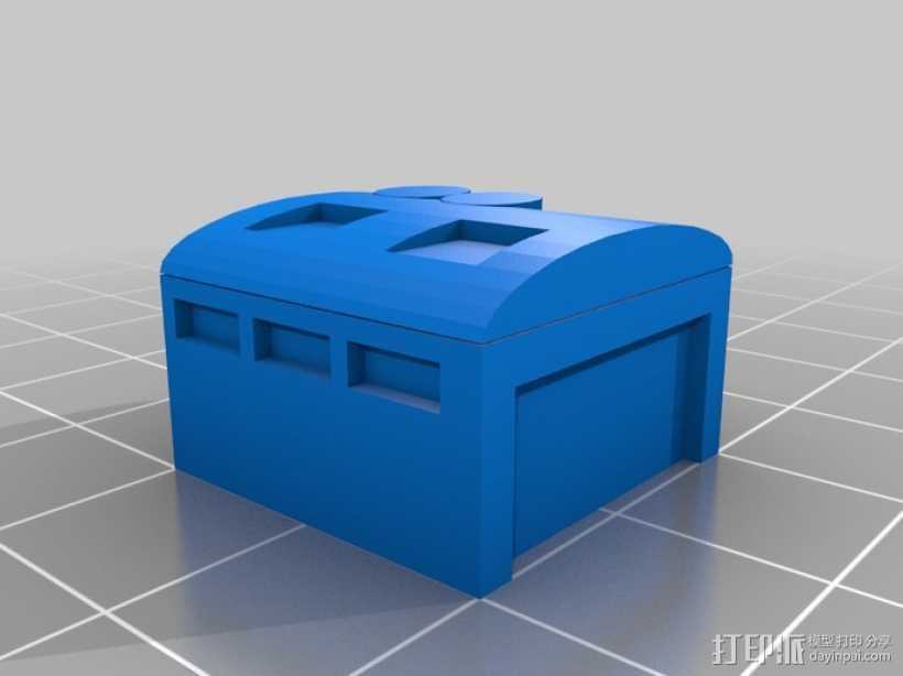 车间 工作室模型 3D打印模型渲染图