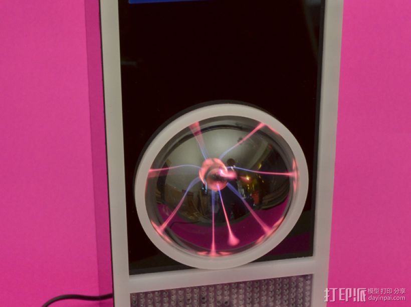 HAL 9000等离子球 监视球 3D打印模型渲染图
