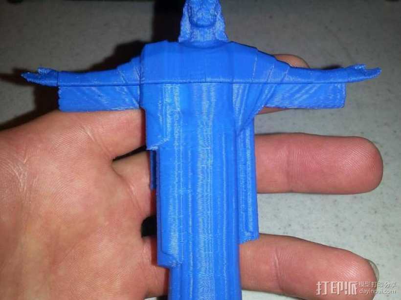 耶稣雕塑 3D打印模型渲染图