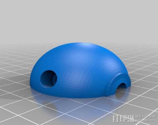 炸弹 3D打印模型渲染图