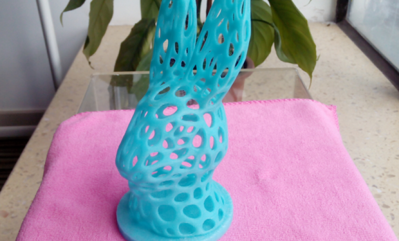 兔子头 3D打印实物照片