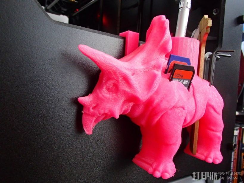 恐龙工具架 3D打印模型渲染图