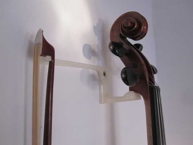 小提琴支架 3D打印模型渲染图