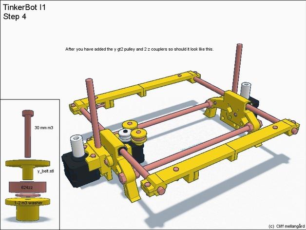 RepRap TinkerBot 3D打印机