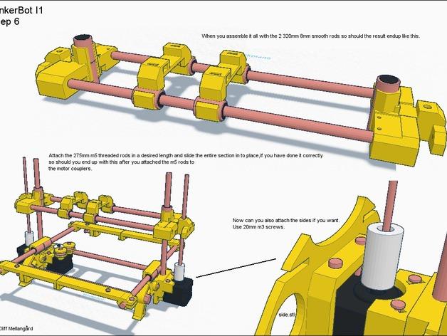 RepRap TinkerBot 3D打印机