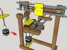 木质repstrap 3D打印机