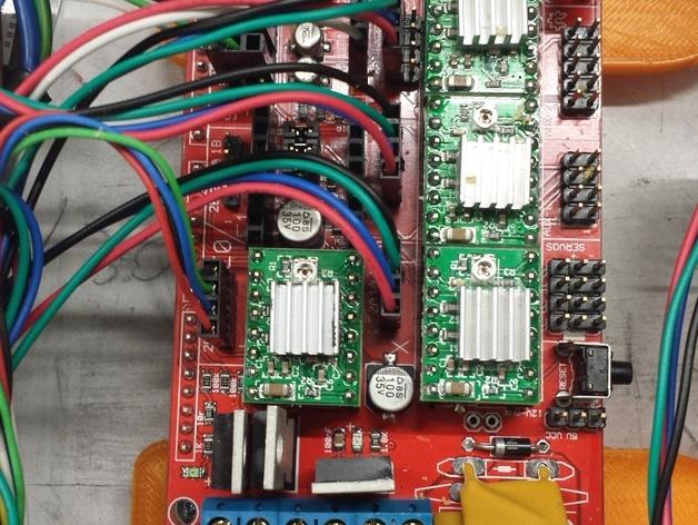 Cherry Pi 3D打印機(jī)線軸架/布線環(huán)