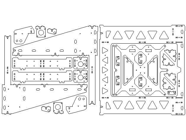 P3Steel - Prusa i3 3D打印機(jī)