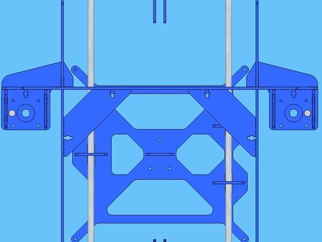 P3Steel - Prusa i3 3D打印機(jī)