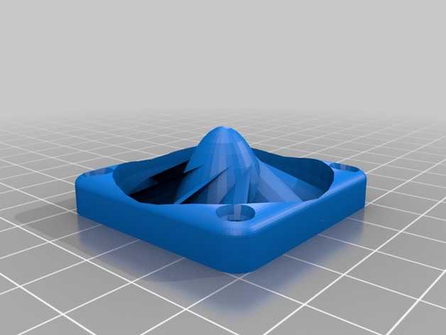 风扇罩 3D打印模型渲染图