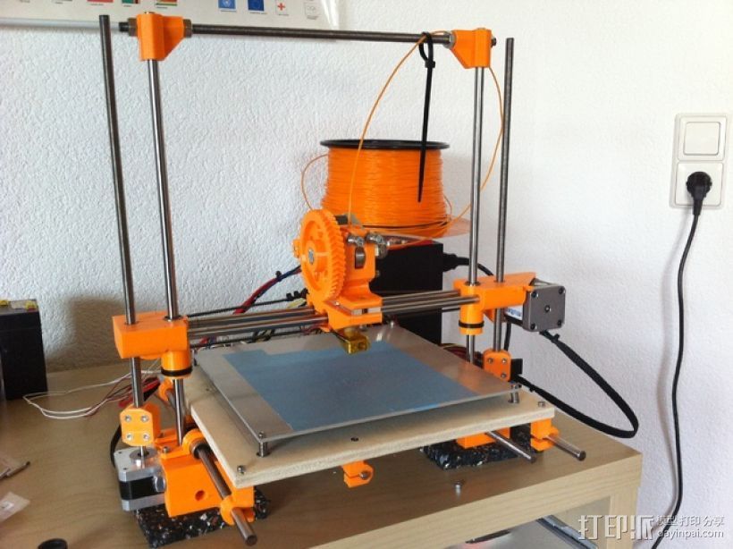 RepRap Wallace 3D打印机 3D打印模型渲染图