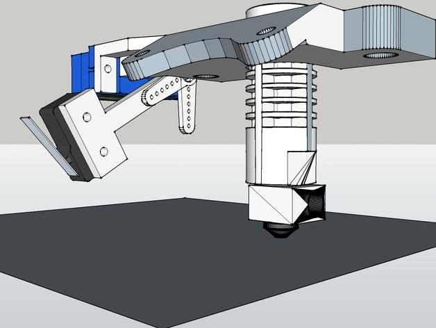 Prusa i3打印机机床高度调节器