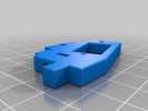 MakerFarm Prusa i3v自由床杆的Z极伺服外壳