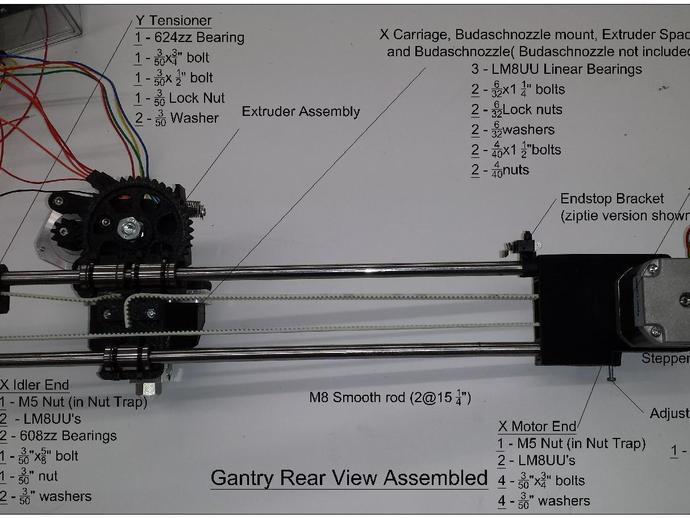 prusa i3打印机铝制框架