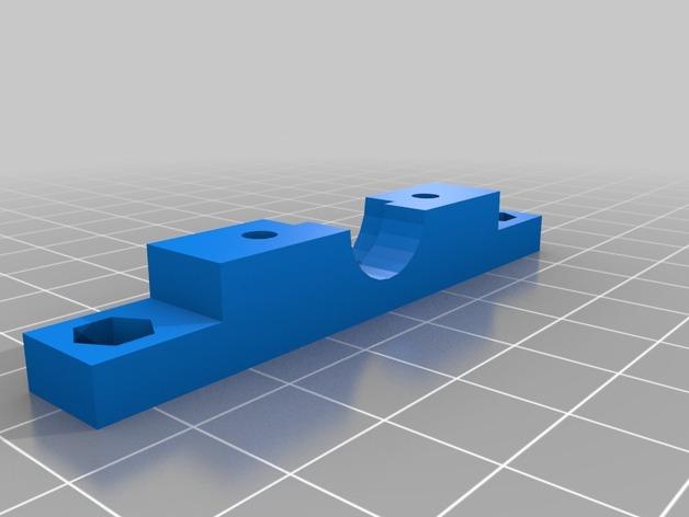 Bowden E3D V6打印机风扇 风扇座