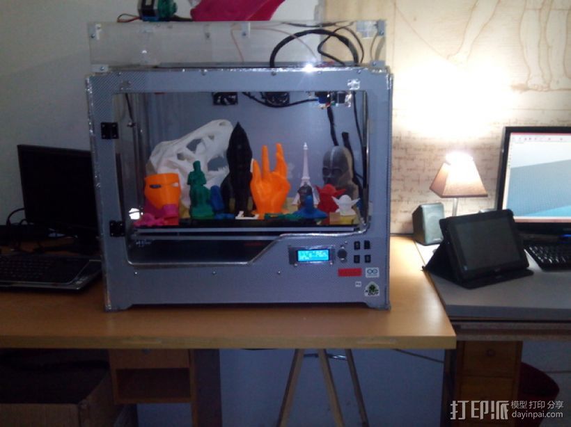 XL3D RepRap打印机 3D打印模型渲染图