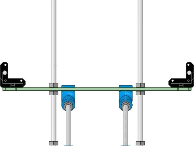 Prusa i3打印机铝制框架