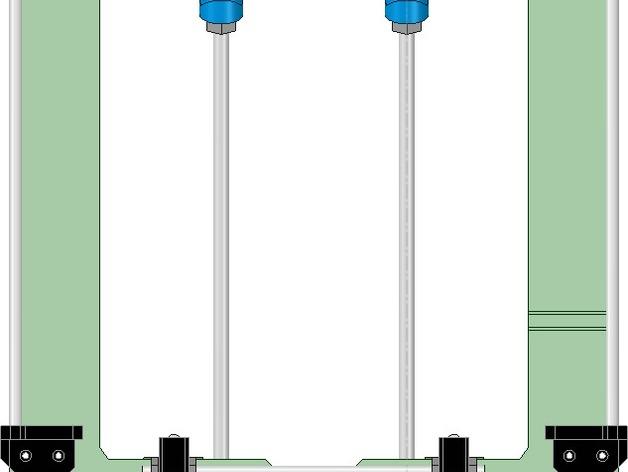 Prusa i3打印机铝制框架