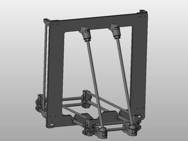 Prusa i3打印机铝制框架