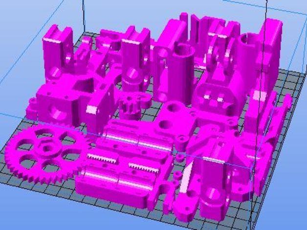 Prusa i3打印机部件