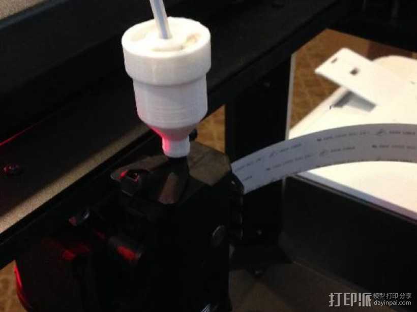 注料器 3D打印模型渲染图