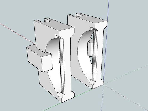 Makerbot Replicator 2(X)打印机线材导线器