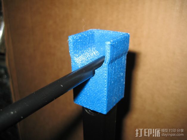 Rigidbot 打印机线轴座 3D打印模型渲染图