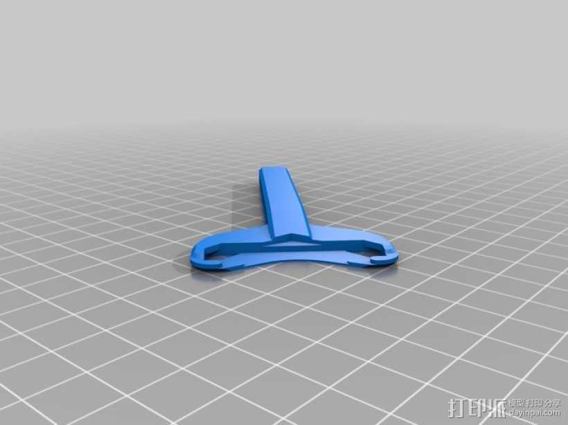 EZ-Snap 刀片架 3D打印模型渲染图