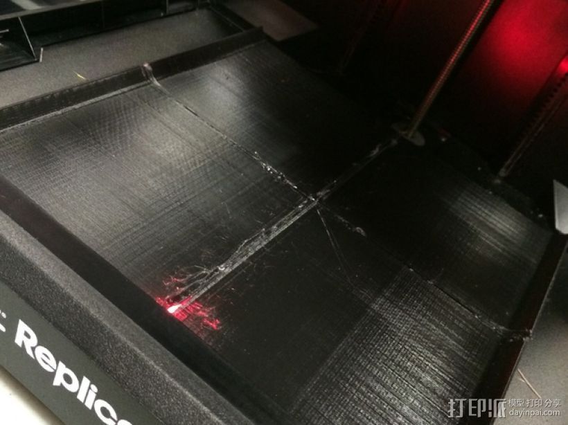 Replicator Mini 打印机废料托盘 3D打印模型渲染图