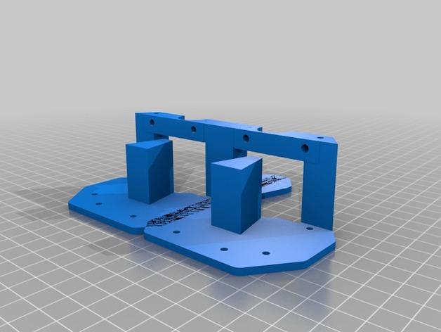 Rigidbot E3D V6挤出机安装座