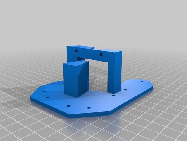 Rigidbot E3D V6挤出机安装座