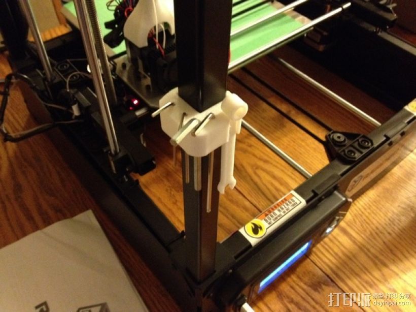 RigidBot 打印机工具架 3D打印模型渲染图