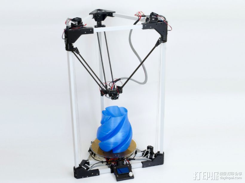 BI V2.0 3D打印机 3D打印模型渲染图