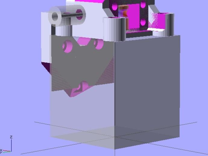 Prusa i3 直线驱动挤出机