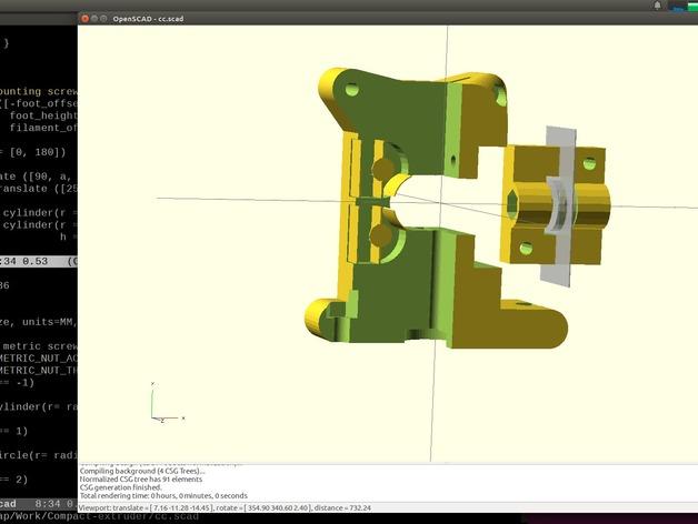  Prusa i3挤出机