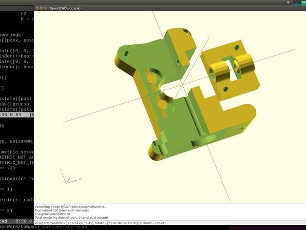  Prusa i3挤出机