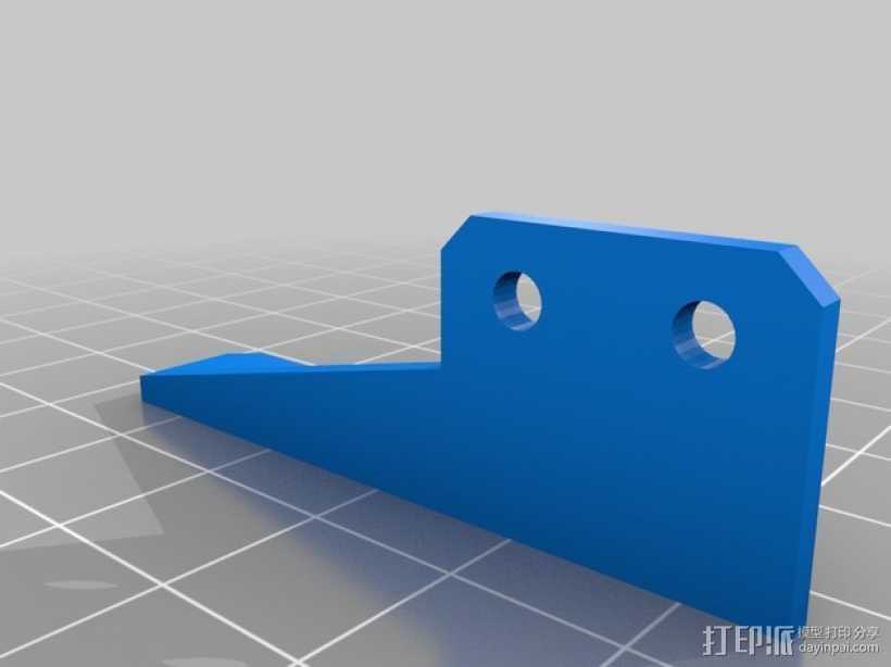 prusa i3打印机Y轴限位开关 3D打印模型渲染图