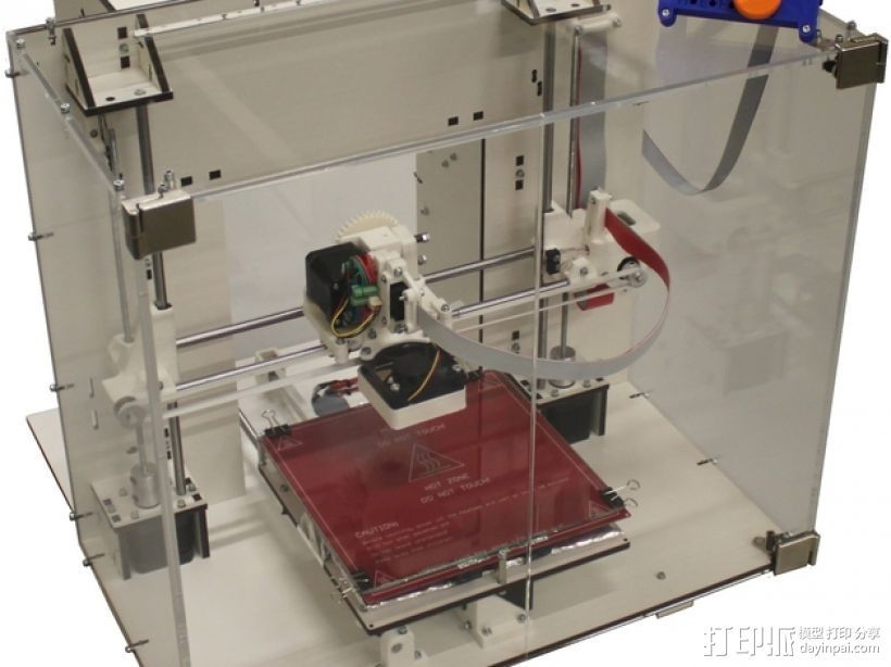 Mendel90打印机 3D打印模型渲染图