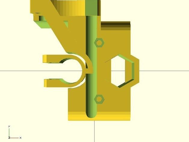 Prusa打印機(jī)X軸螺桿固定器