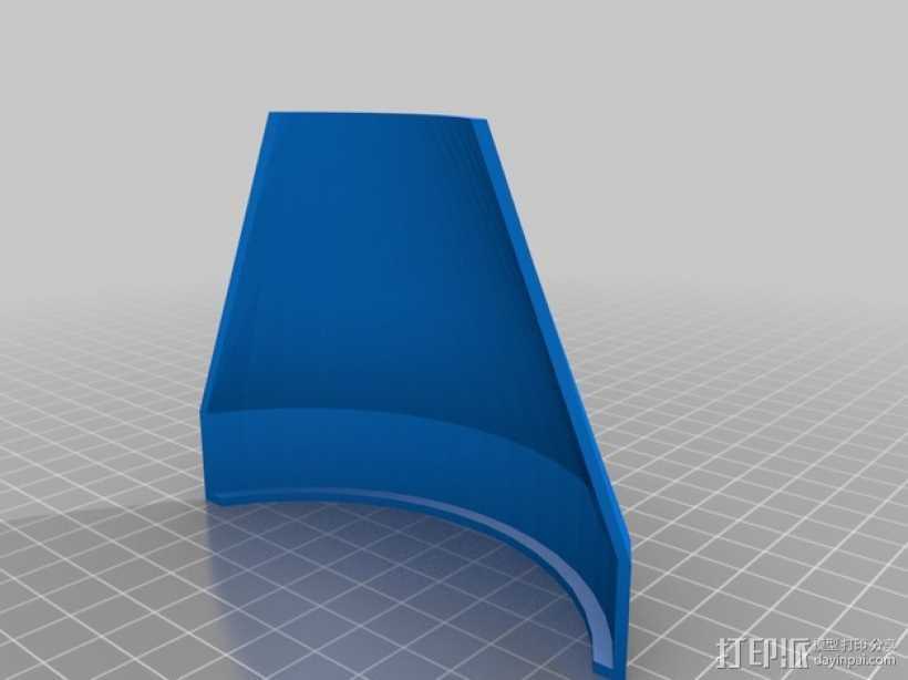 Prusa i3 打印机风扇 3D打印模型渲染图