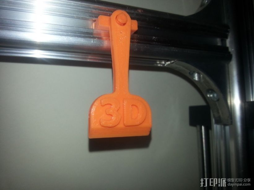 3D打印刮刀 3D打印模型渲染图