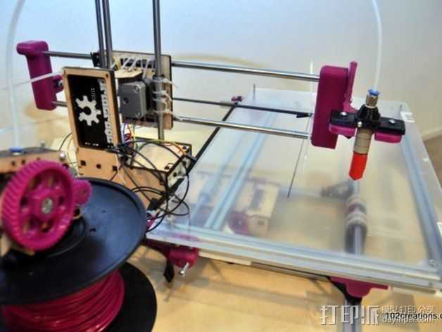 Printrbot Simple打印机部件 3D打印模型渲染图