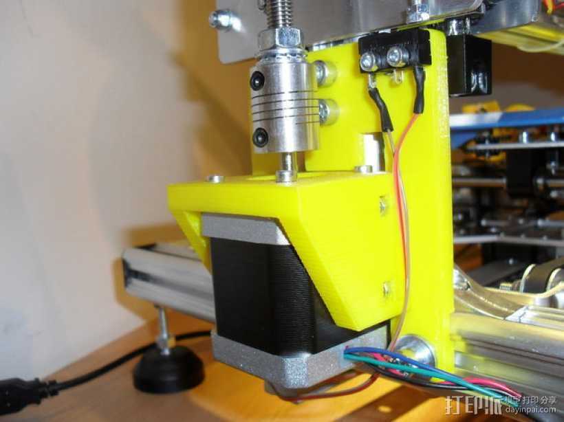 K8200打印机部件 3D打印模型渲染图